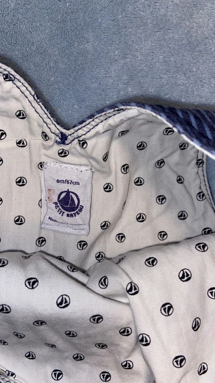 Salopette mi saison petit bateau 6 mois - photo numéro 5