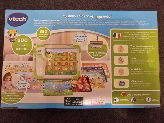 Vtech tablette interactive éducative TactiKid - photo numéro 2
