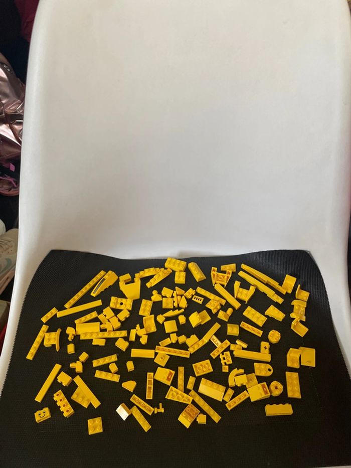 Lego lot vrac briques jaunes officiel pièces détachées city espace star wars Harry Potter
