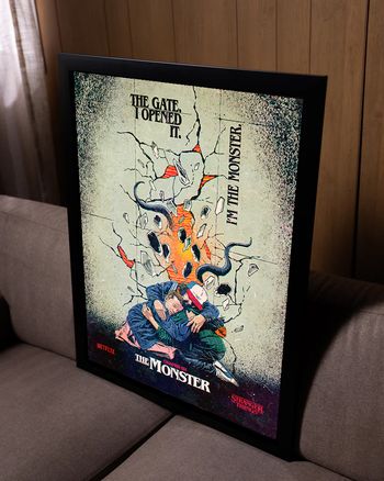 Poster Stranger Things - The Monster - Saison 1