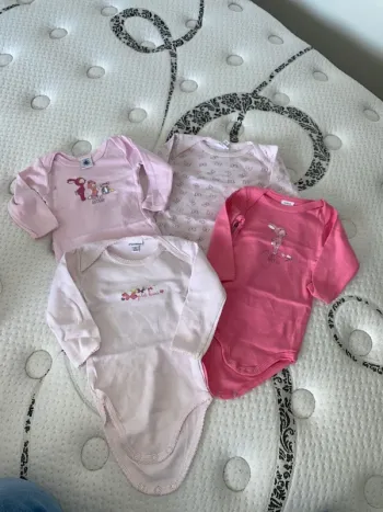 Lot bodies manches longues fille