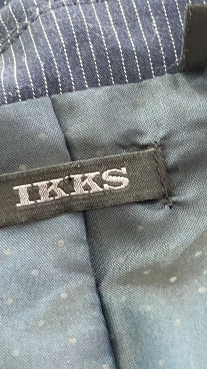 Veste costume garçon Ikks 10 ans comme neuve - photo numéro 7