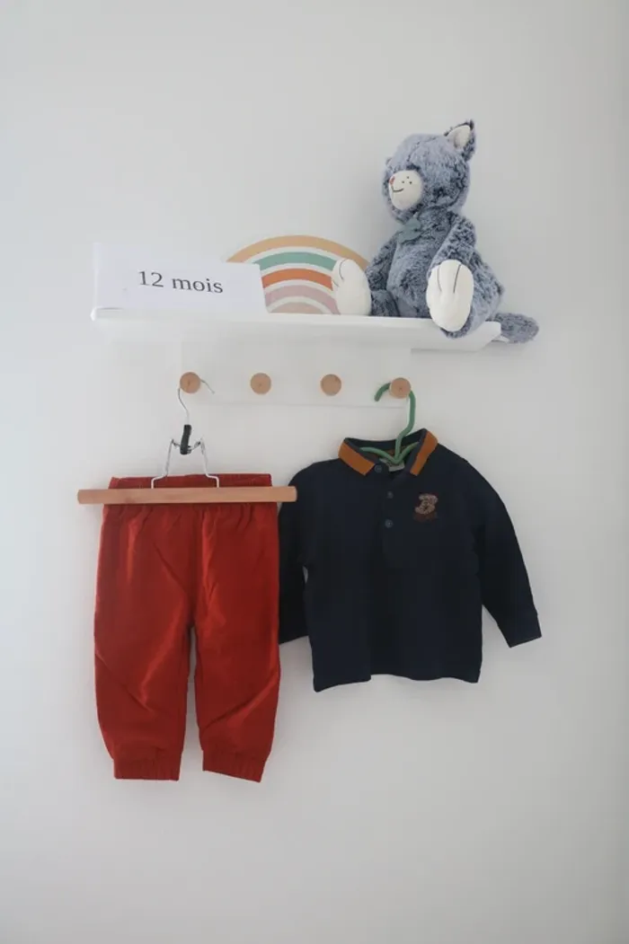 Ensemble haut Tape à l'oeil et pantalon Ma boutique plus 12 mois