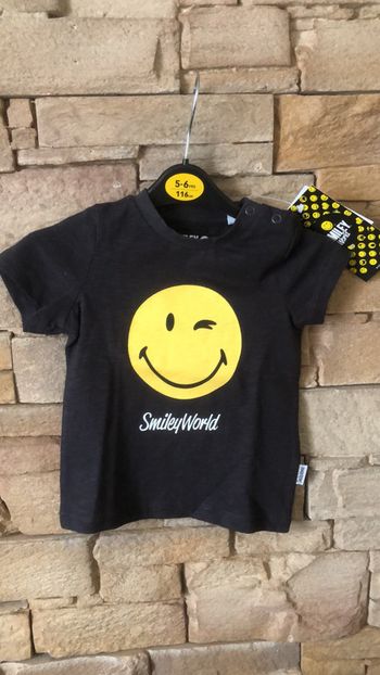 T-shirt SmileyWorld taille 9-12 mois