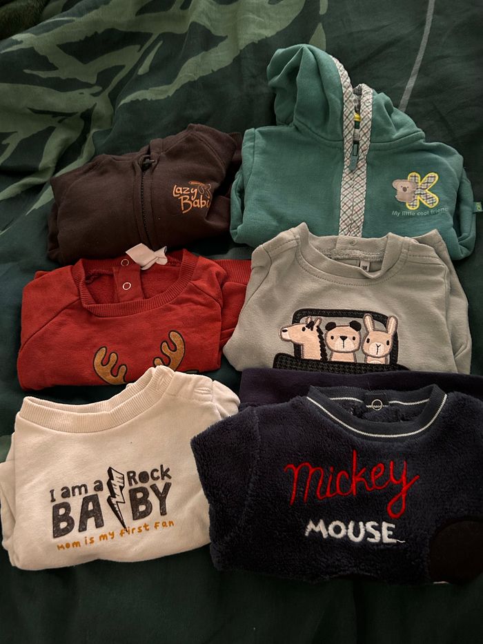 Lot 6 pull et sweat - photo numéro 3