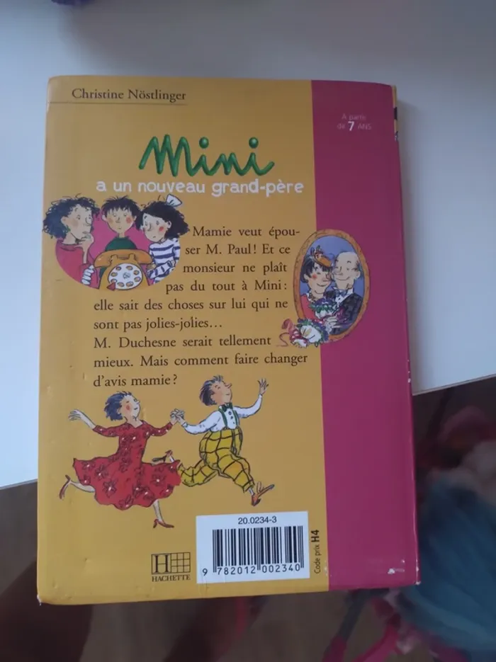Livre Mimi a un nouveau grand père - photo numéro 5