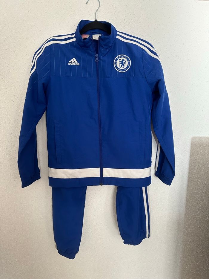 Survêtement garçon bleu 11- 12 ans adidas - photo numéro 3