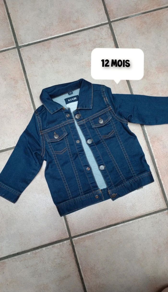 Veste en jean kiabi