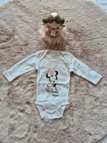 Body blanc minnie 3 mois
