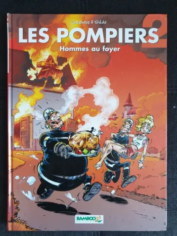 BD Les pompiers 2 "Hommes au foyer"