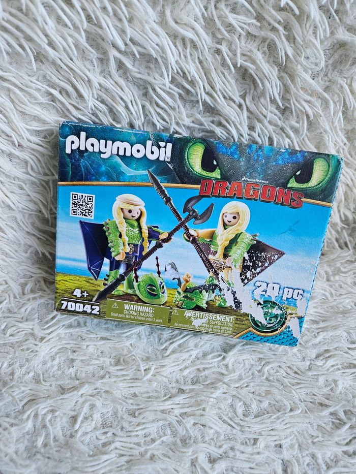 Jouet - jeu de construction playmobil 70042 dragon