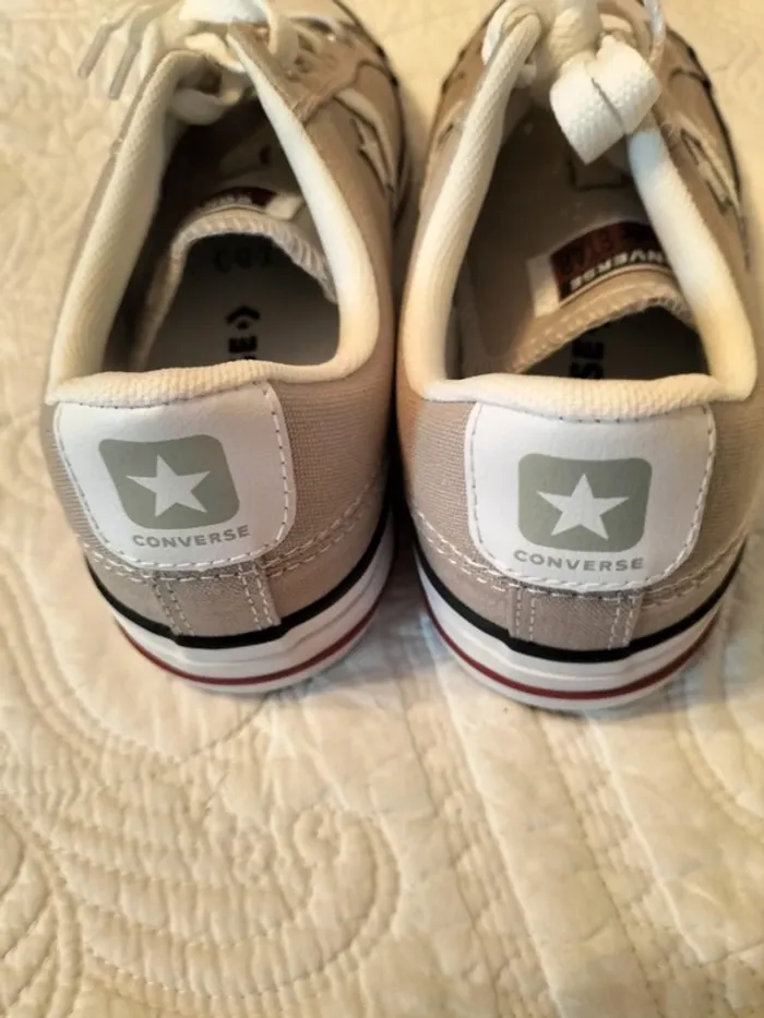 Converses neuves basses - gris - 39 - photo numéro 8
