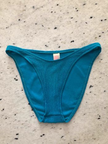 Bas de maillot de bain turquoise vintage M/L