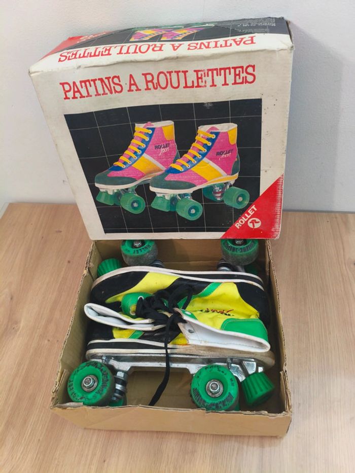Patin à roulettes vintage rollet sport - photo numéro 6