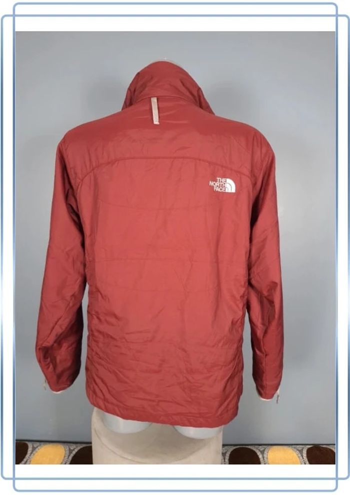 Veste coupe vent / imperméable the north face femme bordeaux taille M  brodé (340) - photo numéro 8