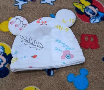 Bonnet minnie 3-6mois bébé