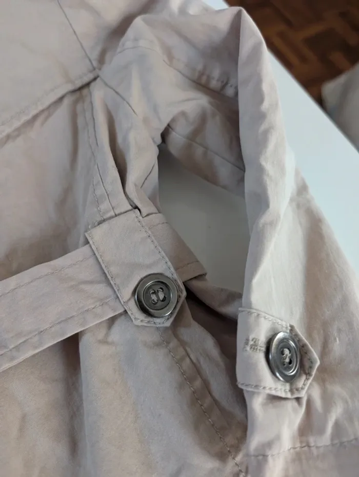 Trench manteau beige Okaïdi fille 3 ans - photo numéro 6