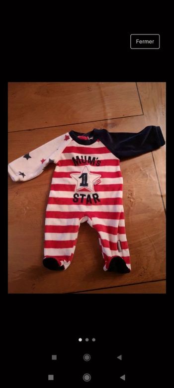 Pyjama 1 pièce naissance