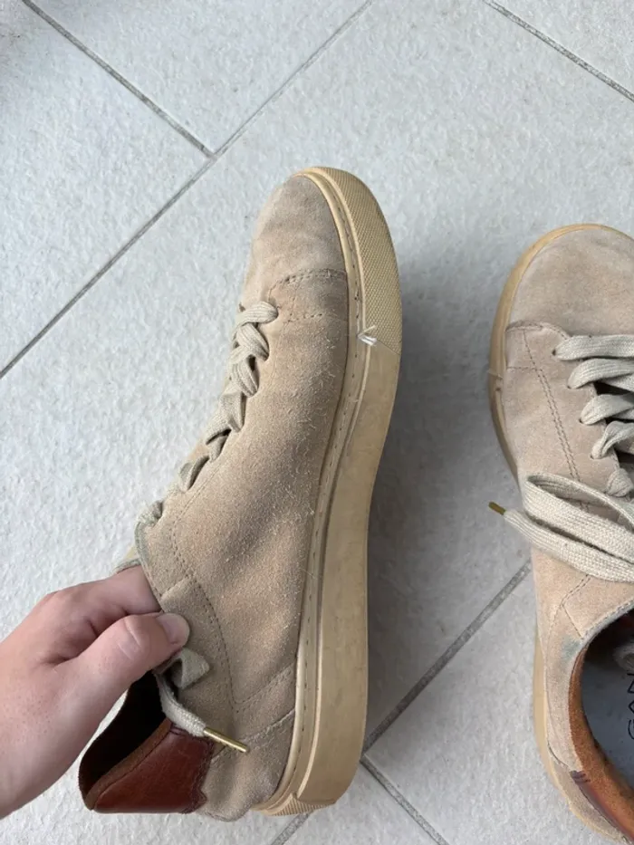 Baskets marron/beige Gant taille 43 - photo numéro 5