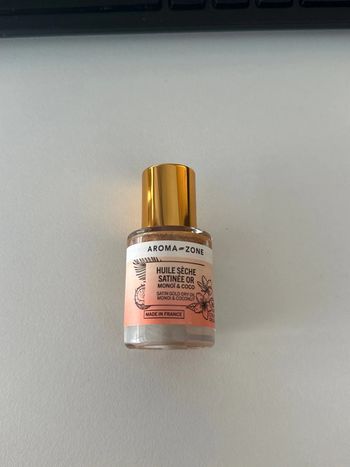 Huile sèche satinée