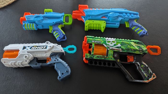 Lot de pistolets Nerf - photo numéro 2