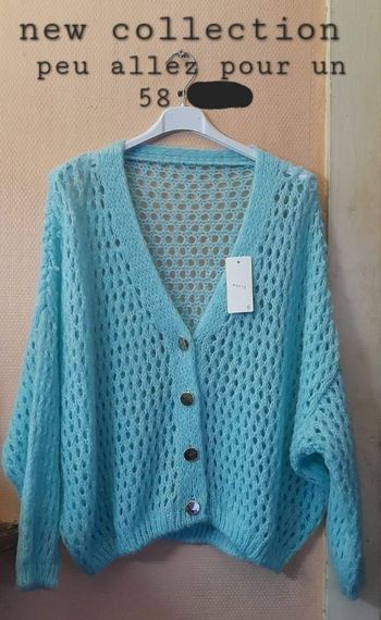 Gilet à trou peu allez pour un 58