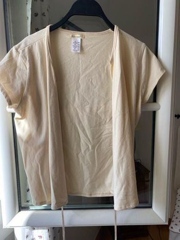 Haut manches courtes cache-cœur