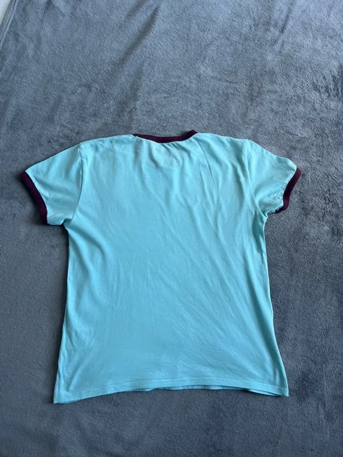 T-shirt Carhartt WIP ringer logo – Vert menthe – Taille S - photo numéro 6