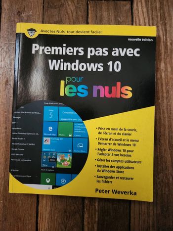 Livre Premiers pas avec Windows 10 pour les nuls