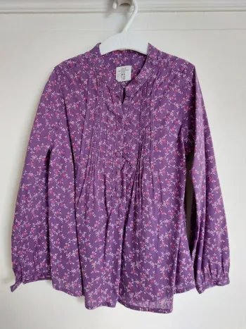 Chemise légère fleurie 6A