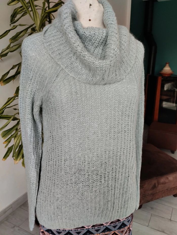 Pull col large 🩵 - photo numéro 4