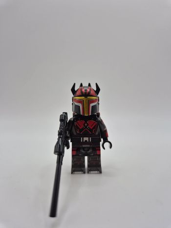 Figurine type lego Gar Saxon Mandalorian star wars