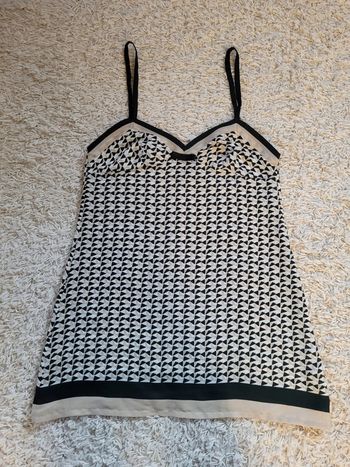 Top lingerie imprimé