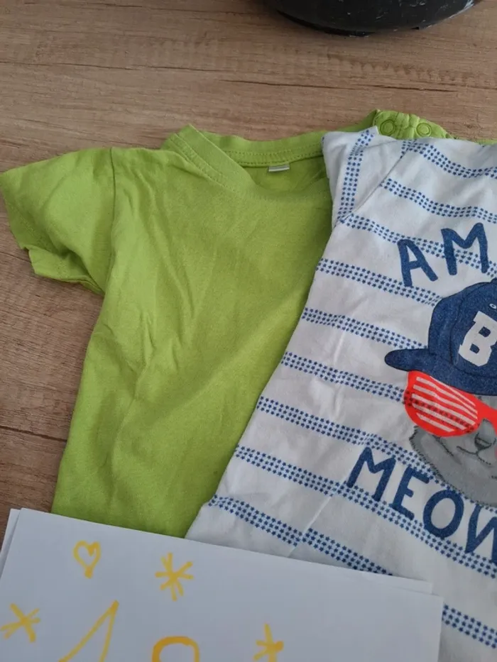 2 tee shirt 18 mois - photo numéro 3