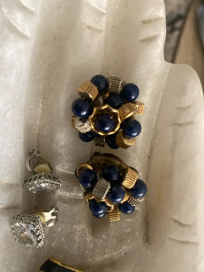 Boucle d’oreille à clip vintage - photo numéro 4