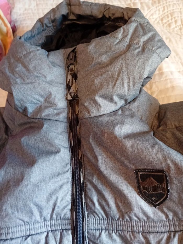 Blouson hiver gris - photo numéro 7