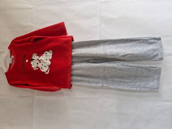 Pyjama 2 pièces mixte 4 ans Disney Animals Personnage dalmatien Câlin du soir
