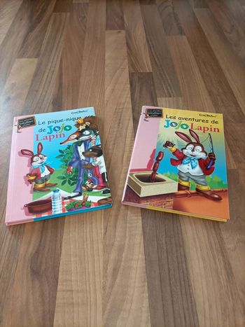 Lot 2 livres Jojo Lapin