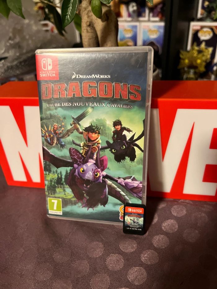 Jeu Nintendo Switch dragons l aube des nouveaux dragons
