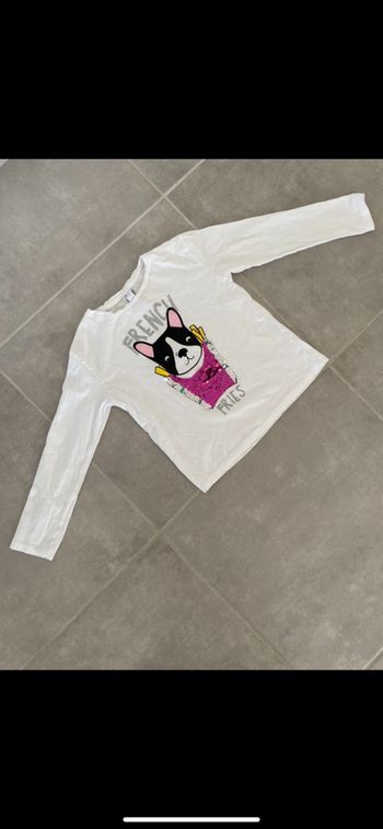 Tee shirt manches longues chien