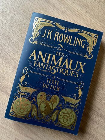 Livre Les animaux fantastiques texte du film