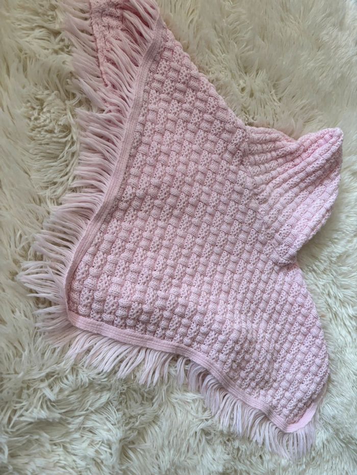 Poncho rose - photo numéro 5