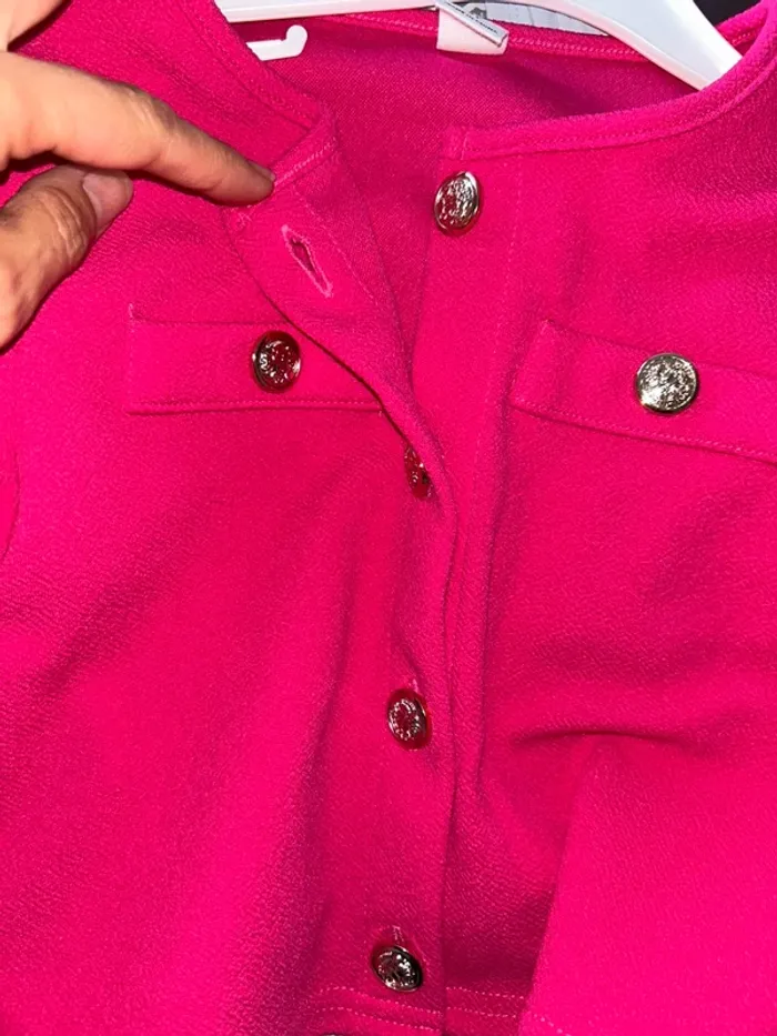 Veste rose Shein - photo numéro 4