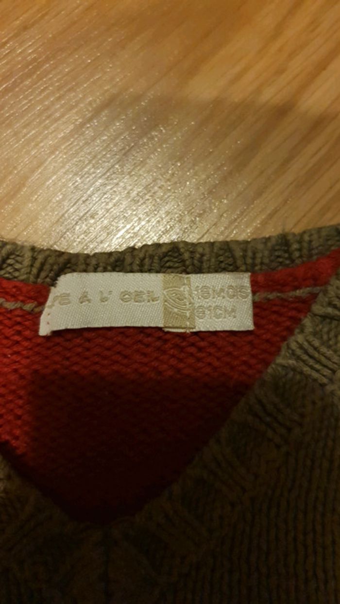 pull sans manche tao habille 18 mois - photo numéro 2