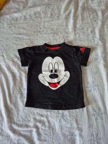 T shirt adidas mickey 3/6 mois