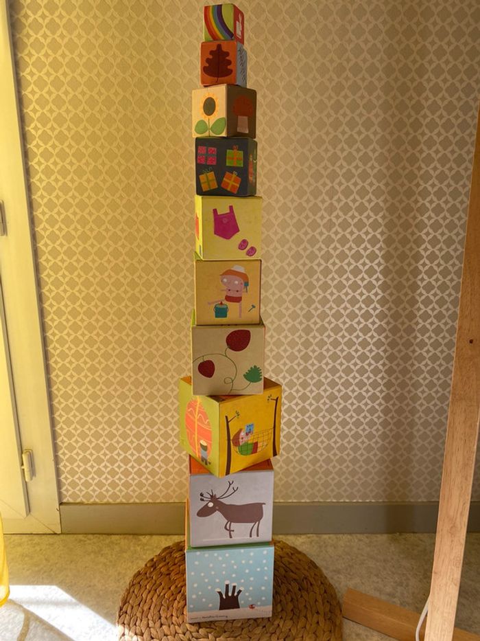 Janod Cubes à empiler - photo numéro 2