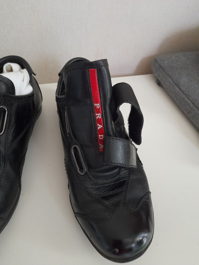 Basket chaussure Prada, taille 41.noire - photo numéro 5