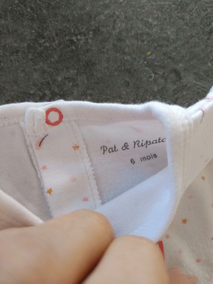 Pyjama cygnes 6 mois - photo numéro 3