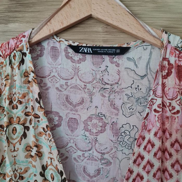 Robe courte imprimé multicolore 🩷 - photo numéro 5