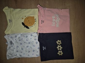 Lot de tee-shirts manches courtes 36 mois